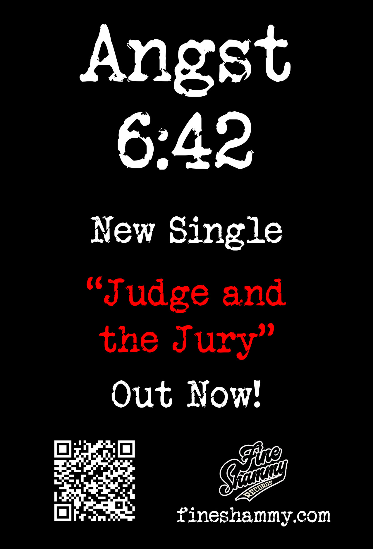 Angst 6:42 single 'Judge and the Jury' STREAM NOW!!!